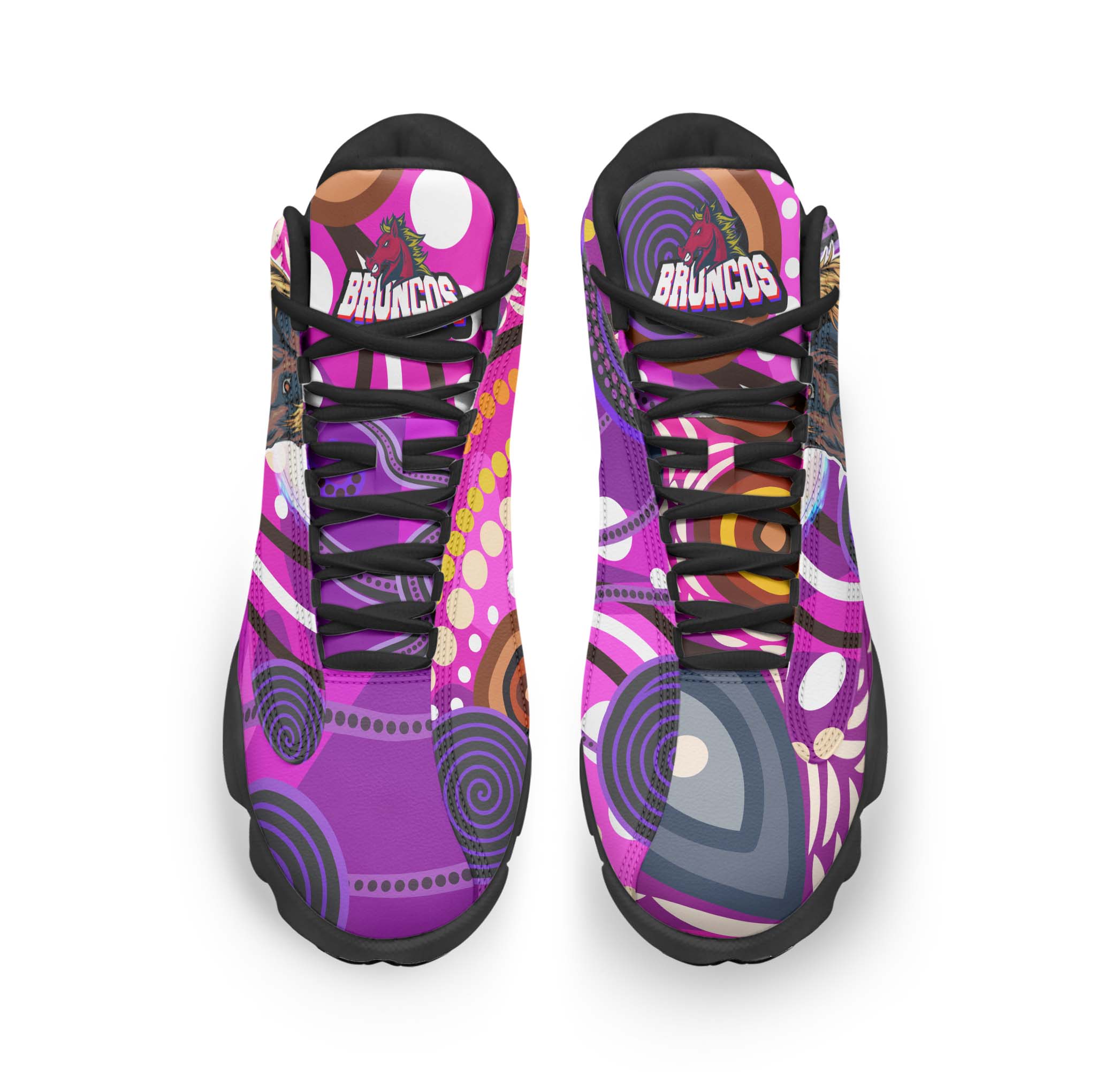 broncos-rugby-high-top-basketball-shoes-j13-broncos-rugby-team-aboriginal-low-poly-sneakers-j13
