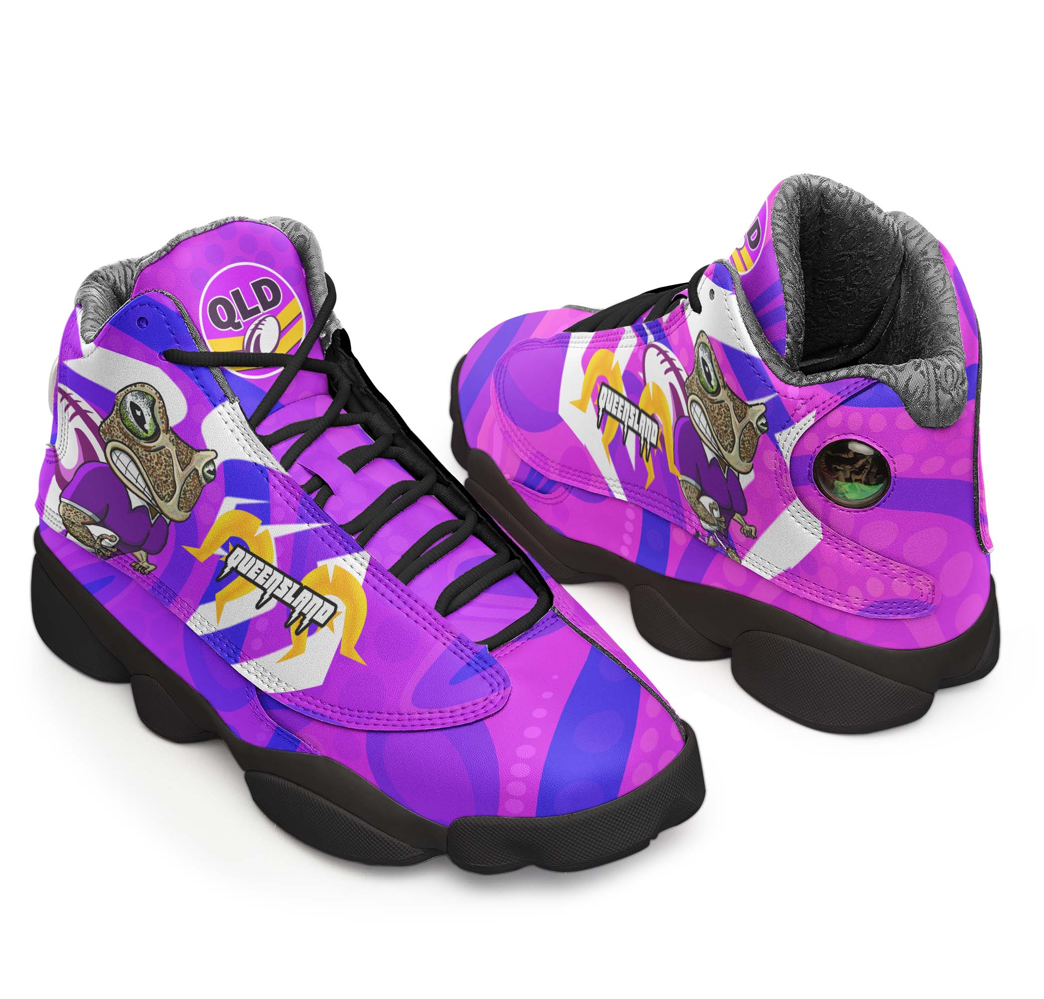 queensland-rugby-league-high-top-basketball-shoes-j13-queensland-naidoc-week-and-aboriginal-flag-state-of-origin-sneakers