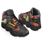 panthers-rugby-high-top-basketball-shoes-j13-panthers-aboriginal-with-rugby-ball-indigenous-style-of-dot-painting-traditional-sneakers