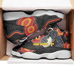 panthers-rugby-high-top-basketball-shoes-j13-panthers-aboriginal-with-rugby-ball-indigenous-style-of-dot-painting-traditional-sneakers