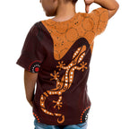 aboriginal-t-shirt-kids-lizard-in-aboriginal-dreaming