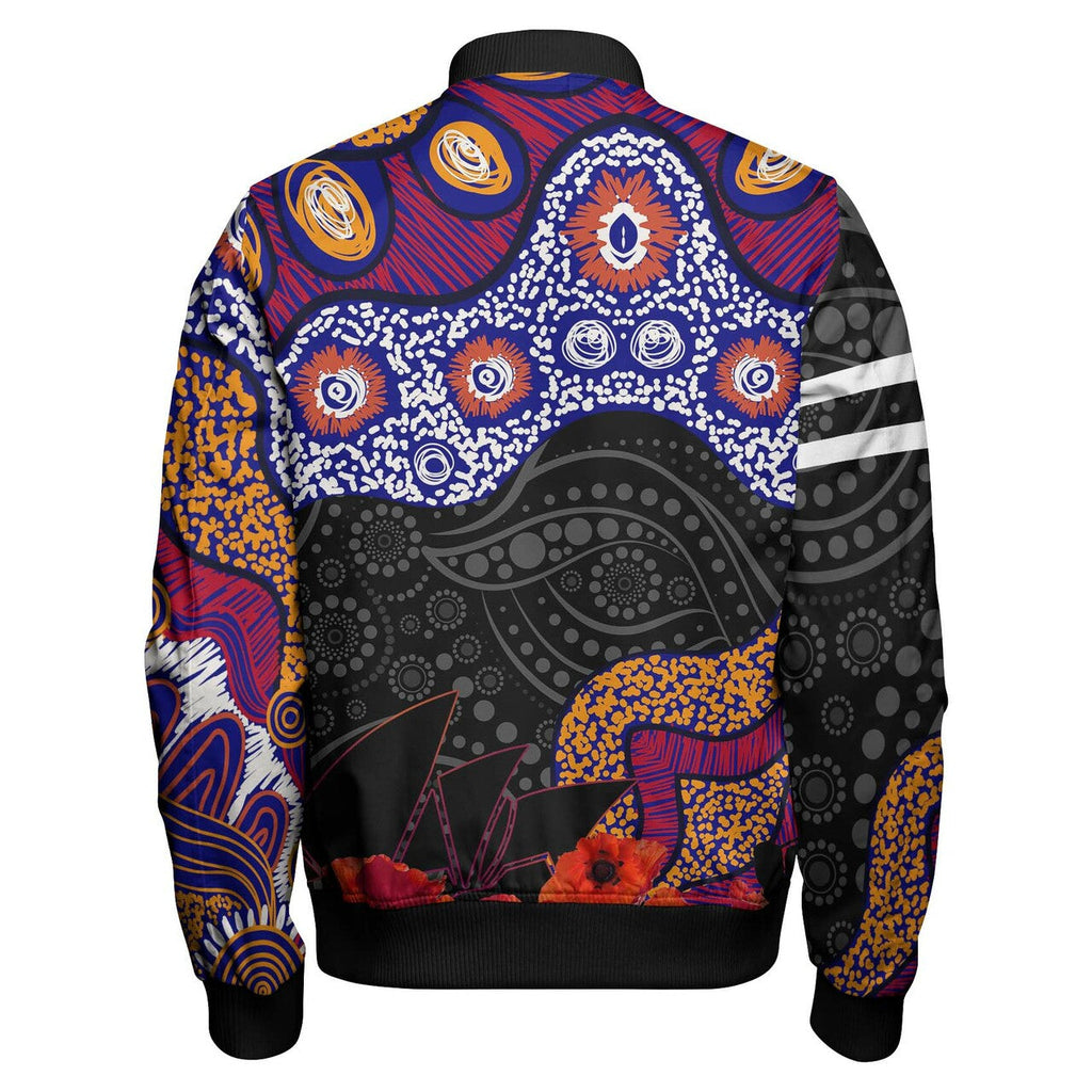 sea-eagles-rugby-anzac-aboriginal-bomber-jacket-manly-warringah-sea-eagles-with-anzac-day-poppy-flower-bomber-jacket
