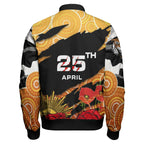 tigers-rugby-anzac-aboriginal-bomber-jacket-custom-tigers-rugby-with-remembrance-day-poppy-flower-bomber-jacket