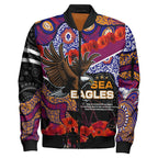 sea-eagles-rugby-anzac-aboriginal-bomber-jacket-manly-warringah-sea-eagles-with-anzac-day-poppy-flower-bomber-jacket