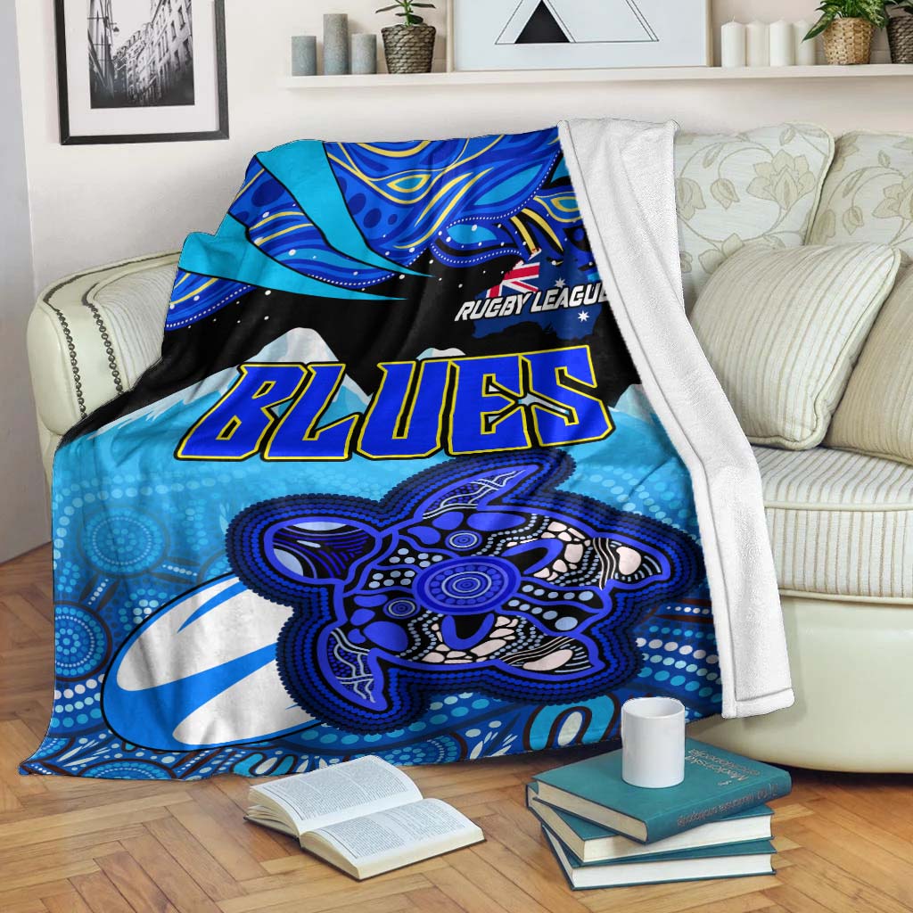 blues-rugby-blanket-blues-rugby-league-turtle-and-mountain-aboriginal-culture-blanket