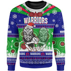 warriors-rugby-christmas-sweatshirt-custom-warriors-ugly-christmas-and-aboriginal-patterns-sweatshirt