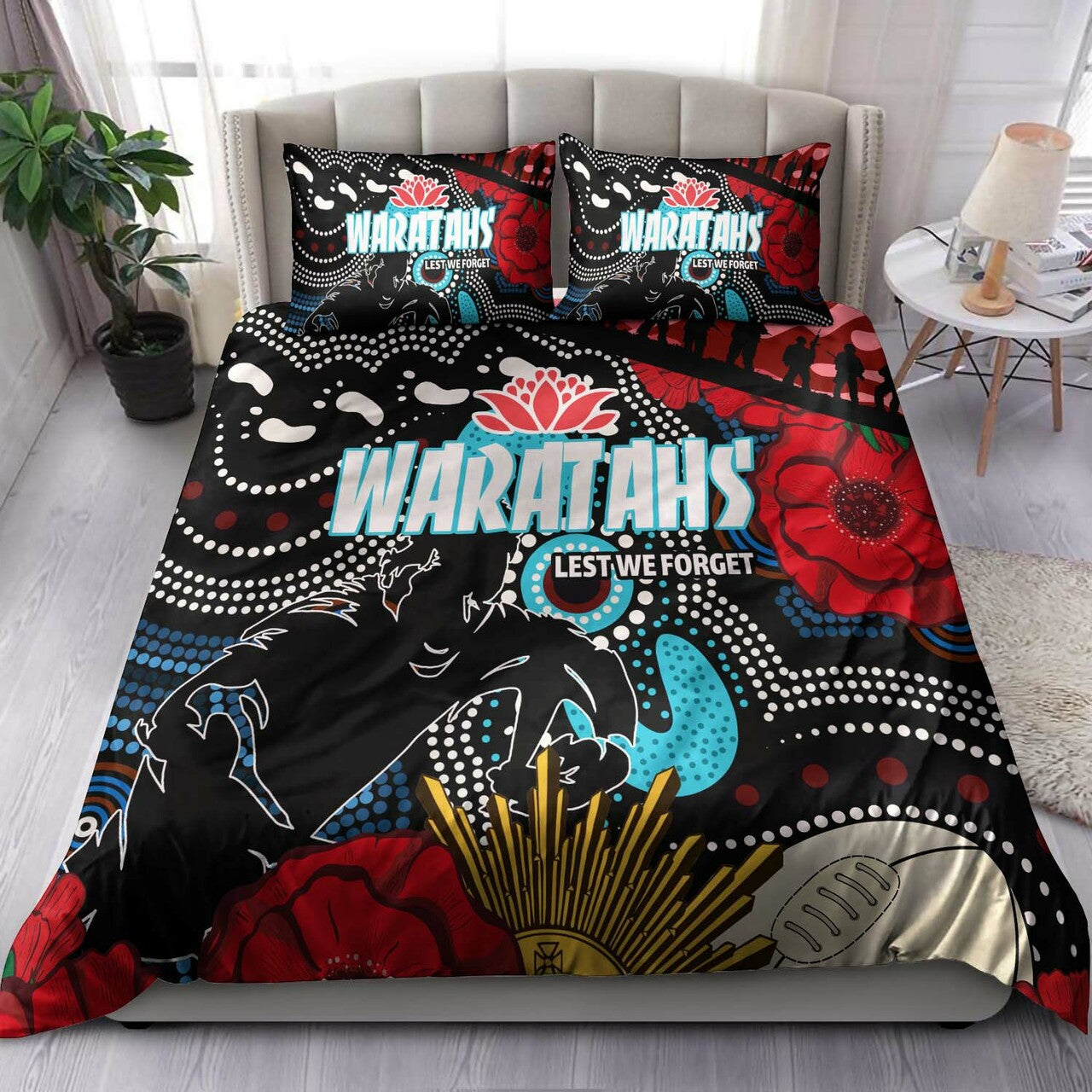 waratahs-rugby-bedding-set-indigenous-waratahs-anzac-day-aboriginal-bedding-set