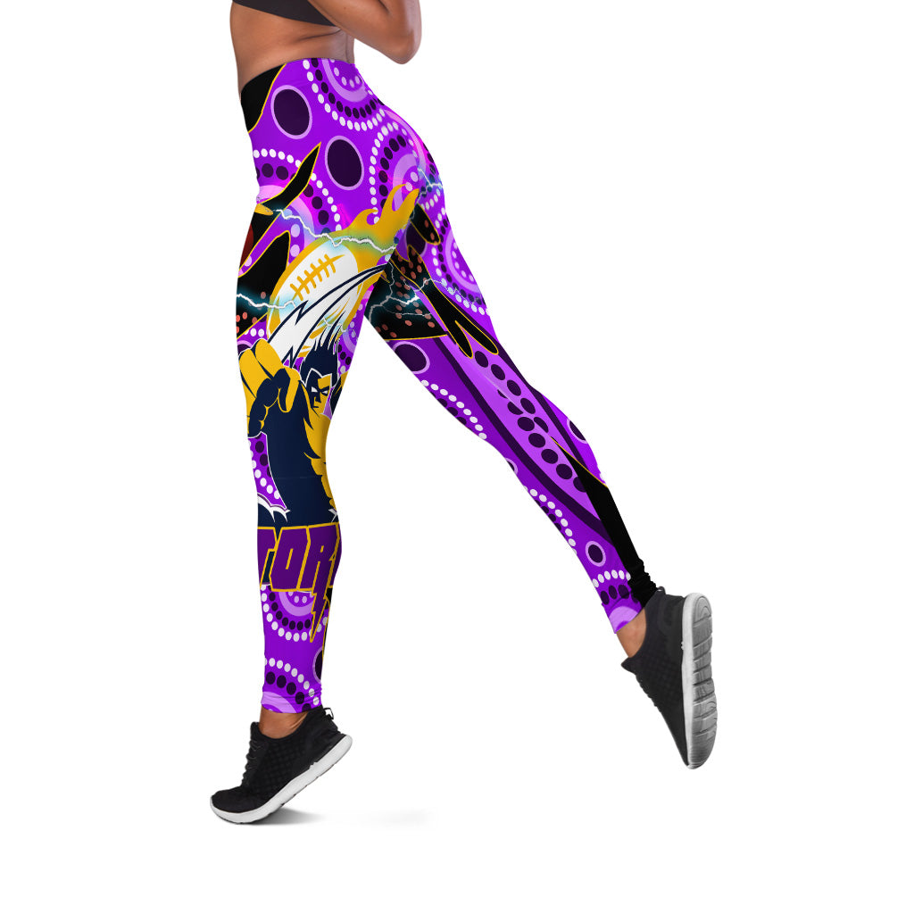 storm-rugby-leggings-storm-aboriginal-dot-painting-style