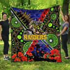 raiders-rugby-anzac-aboriginal-quilt-canberra-raiders-with-anzac-day-poppy-flower-quilt