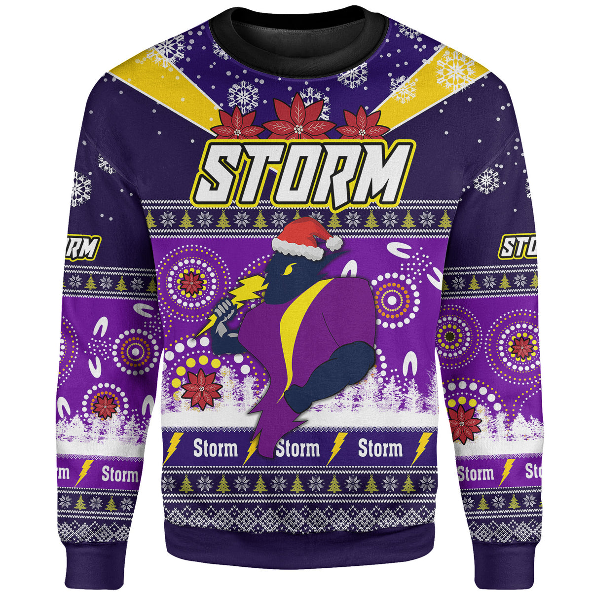 storm-rugby-christmas-sweatshirt-custom-storm-ugly-christmas-and-aboriginal-patterns-sweatshirt