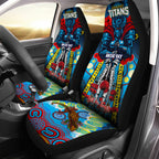 titans-aboriginal-rugby-anzac-day-custom-watercolour-car-seat-cover-remembrance-indigenous-titans-with-poppy-flower