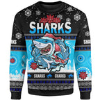 sharks-rugby-christmas-sweatshirt-custom-sharks-ugly-christmas-and-aboriginal-patterns-sweatshirt