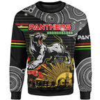 panthers-rugby-sweatshirt-custom-rugby-aboriginal-pattern-remembrance-day-sweatshirt
