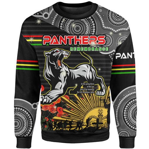panthers-rugby-sweatshirt-custom-rugby-aboriginal-pattern-remembrance-day-sweatshirt