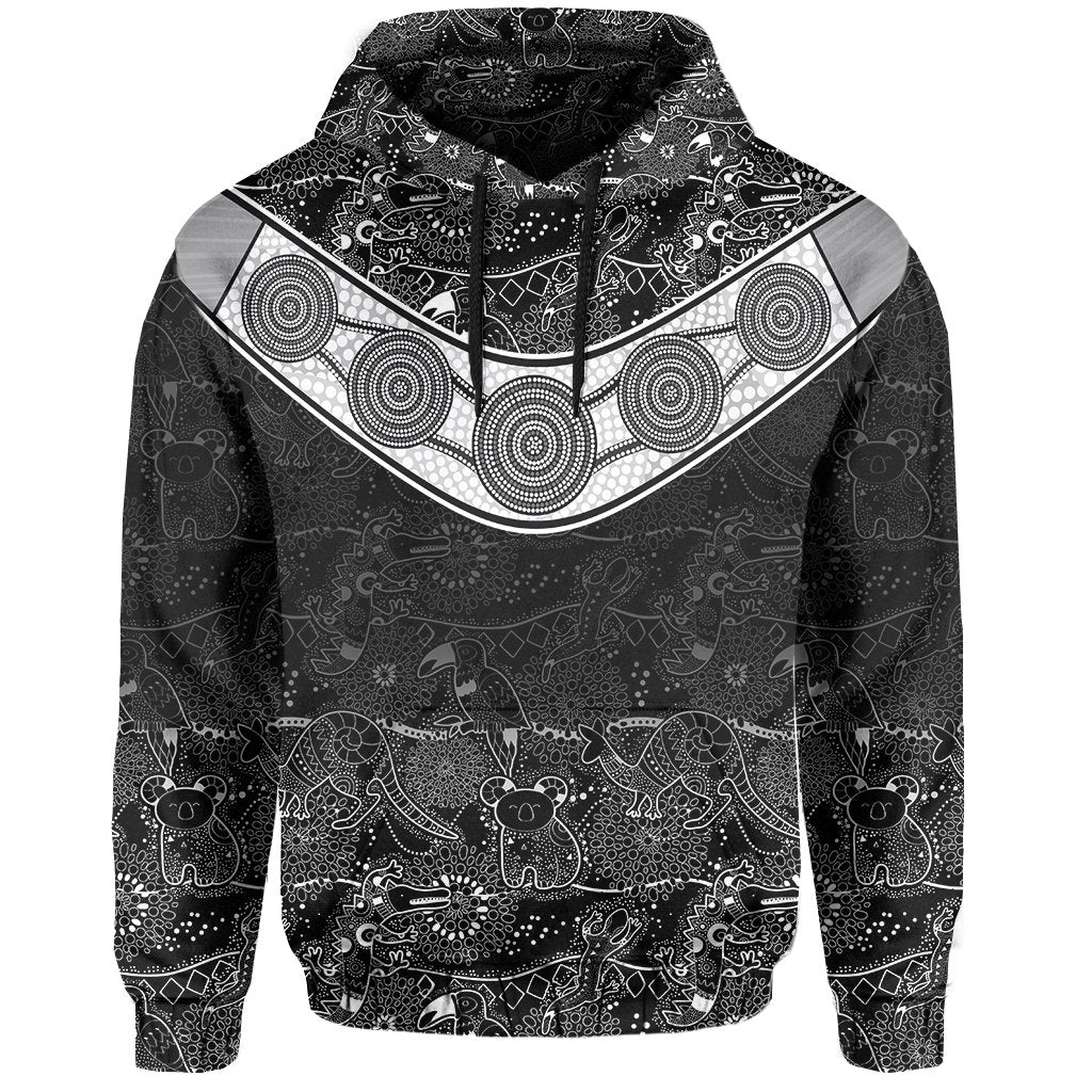 aboriginal-hoodie-boomerang-koala-kangaroo-patterns