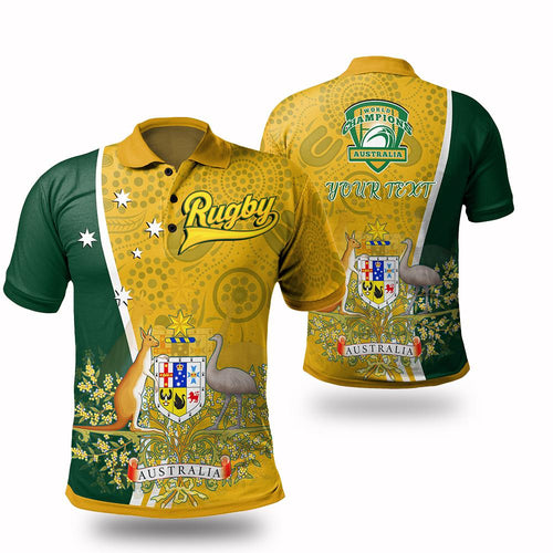 personalised-polo-shirt-australia-coat-of-arm-in-rugby-style