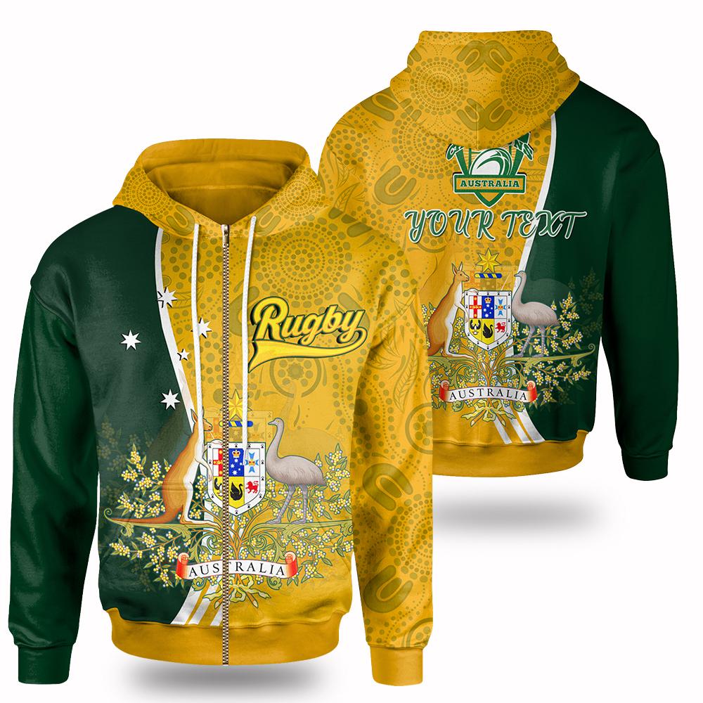 personalised-zip-up-hoodie-australia-coat-of-arm-in-rugby-style