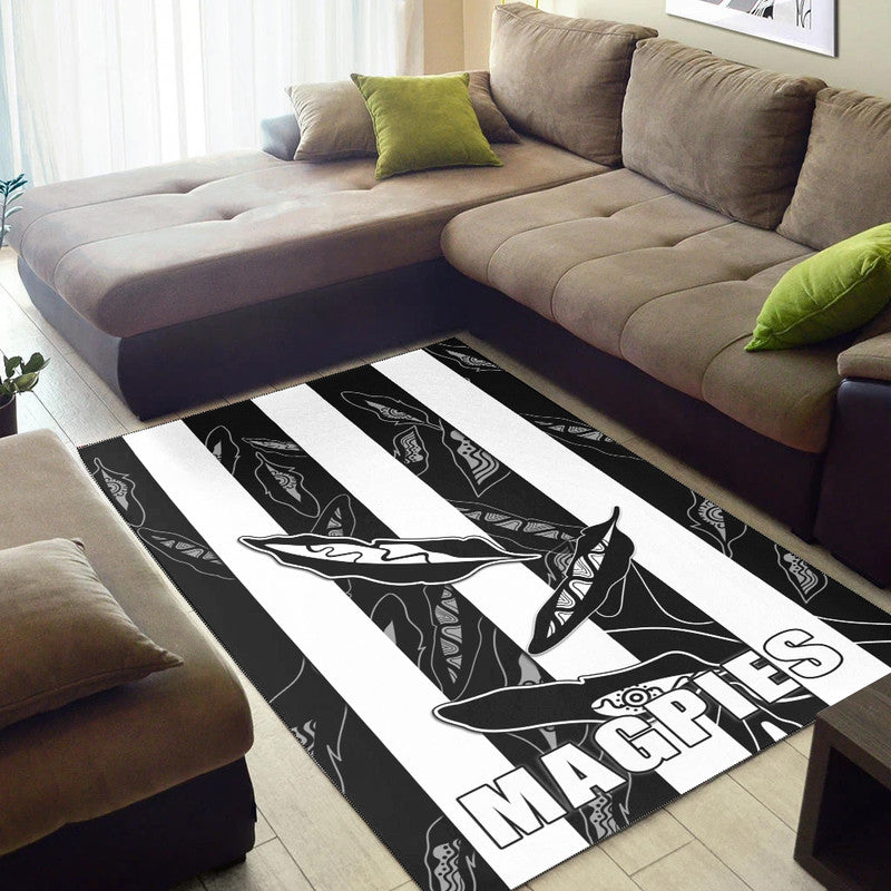 collingwood-magpies-area-rug-indigenous-guernsey-no1-version