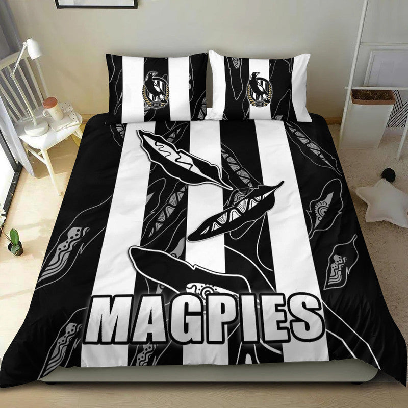 collingwood-magpies-bedding-set-indigenous-guernsey-no1-version