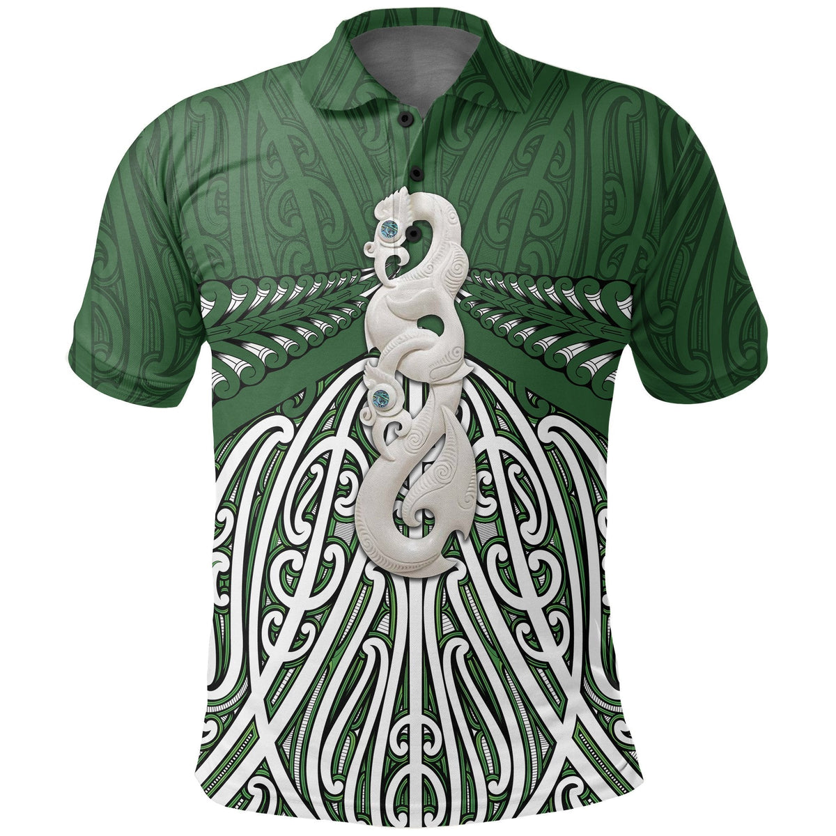maori-moko-tattoo-polo-shirt-manaia-pounamu-golf-shirts