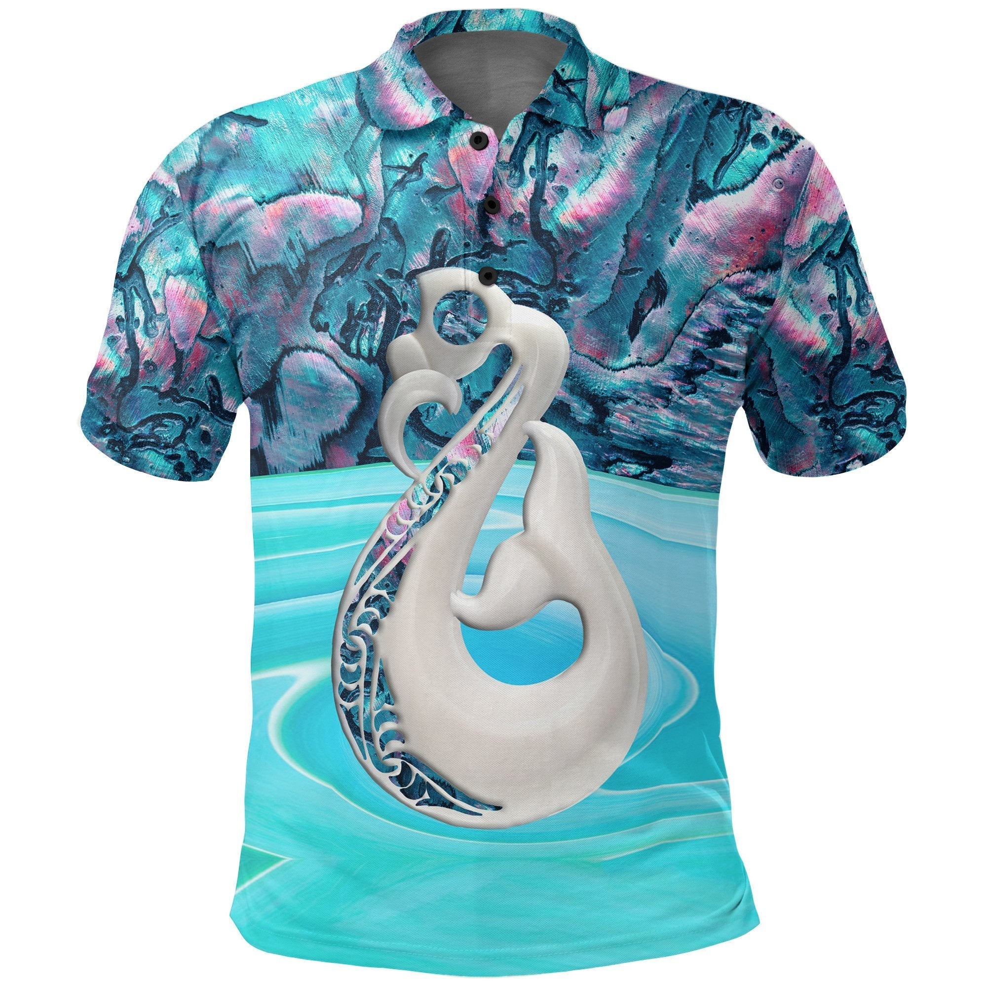 new-zealand-polo-shirt-manaia-paua-shell-golf-shirts