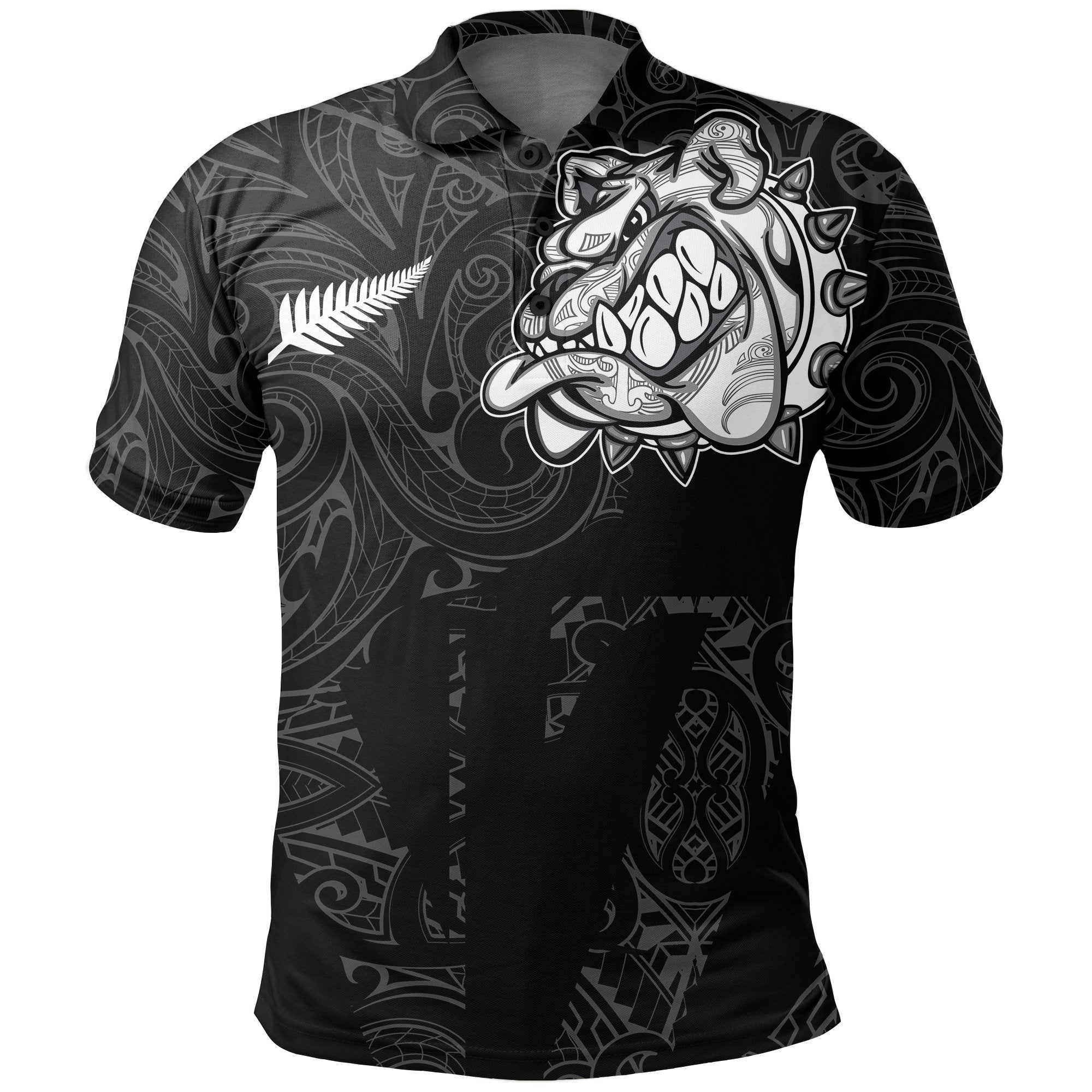 new-zealand-maori-polo-shirt-maori-bulldog-golf-shirts-black