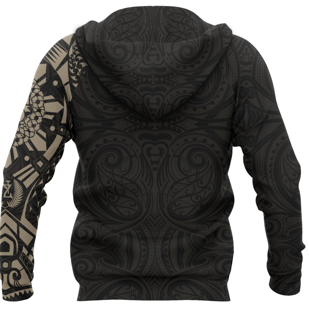 anzac-new-zealand-hoodie-maori-poppies-tattoo-pullover-hoodie-tan