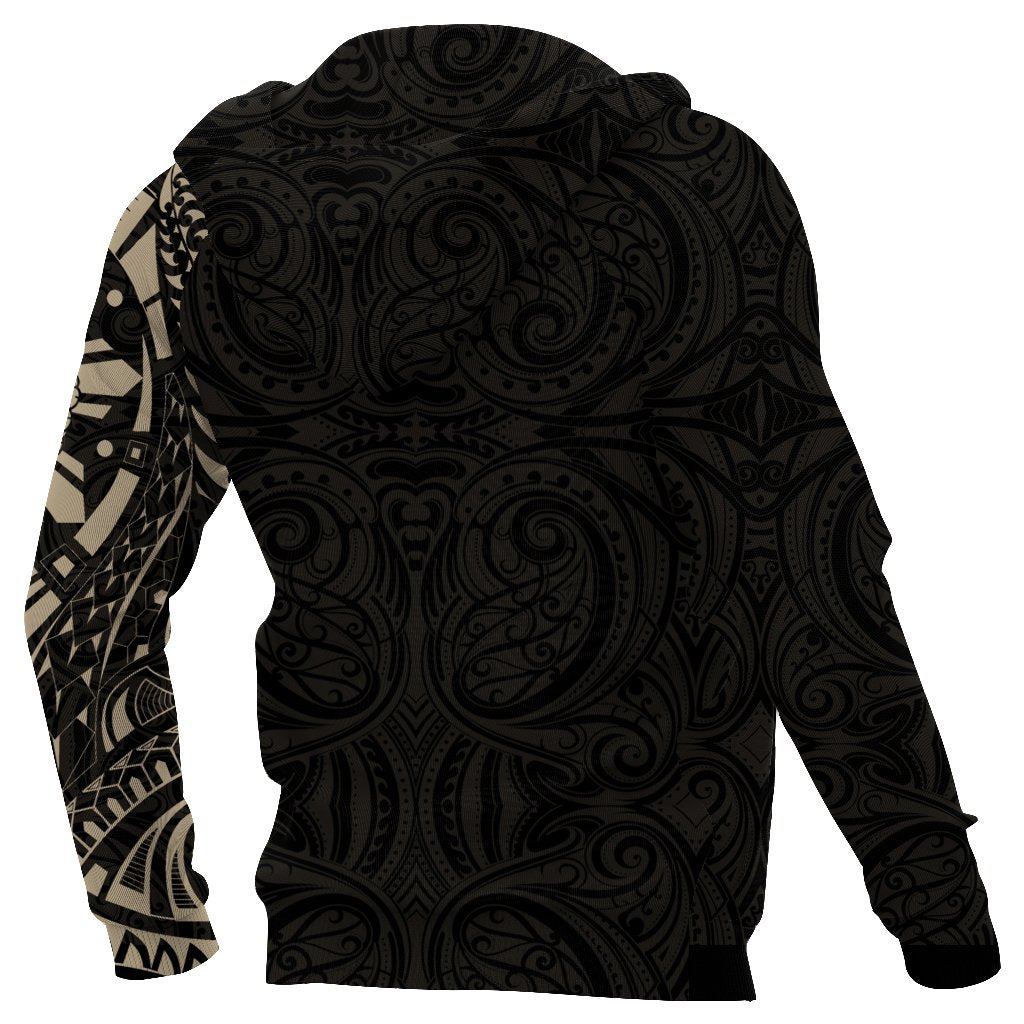 anzac-new-zealand-hoodie-maori-poppies-tattoo-pullover-hoodie-tan