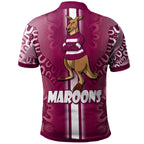 maroons-rugby-polo-shirt-custom-kangaroo-aboriginal-indigenous-sport-style-polo-shirt