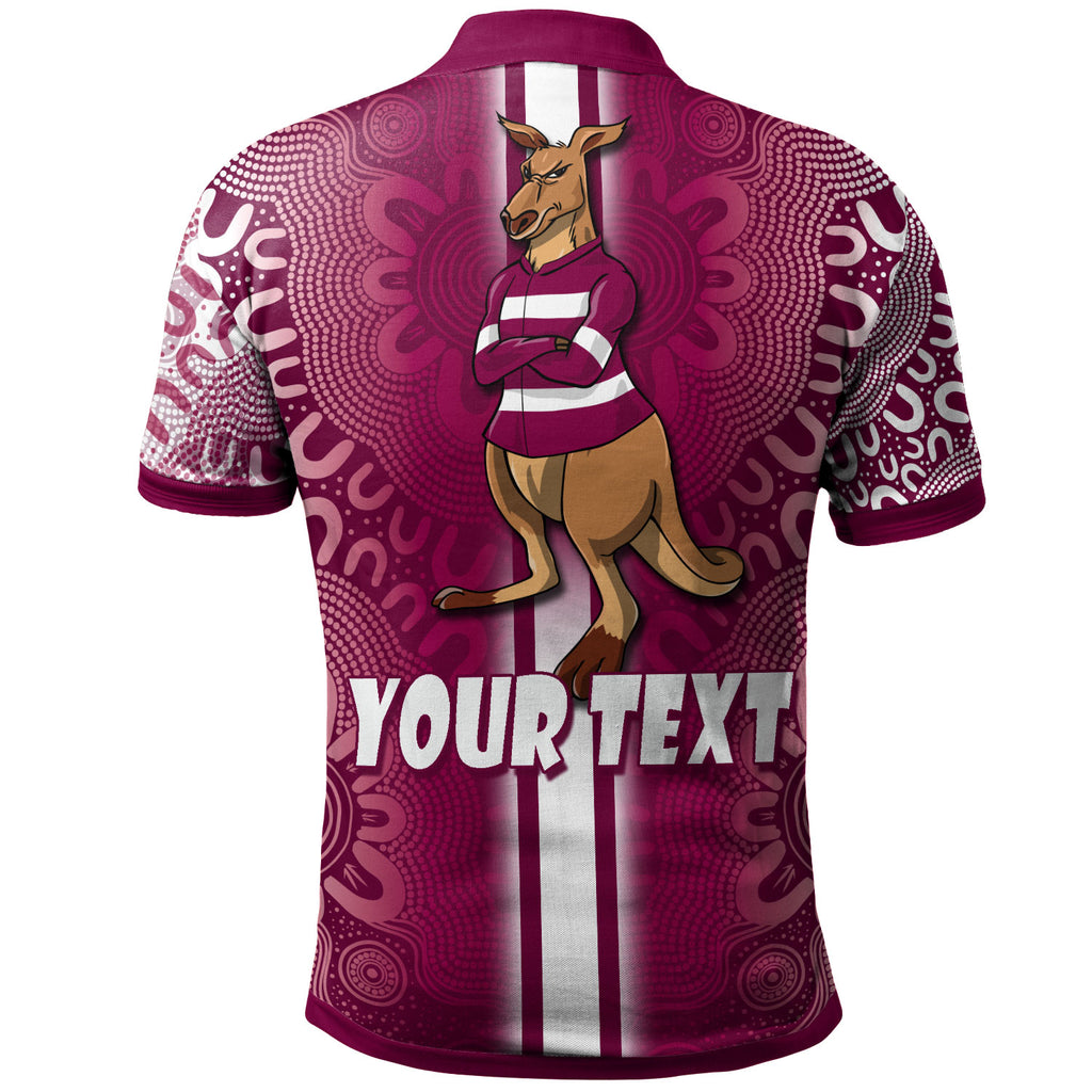 maroons-rugby-polo-shirt-custom-kangaroo-aboriginal-indigenous-sport-style-polo-shirt