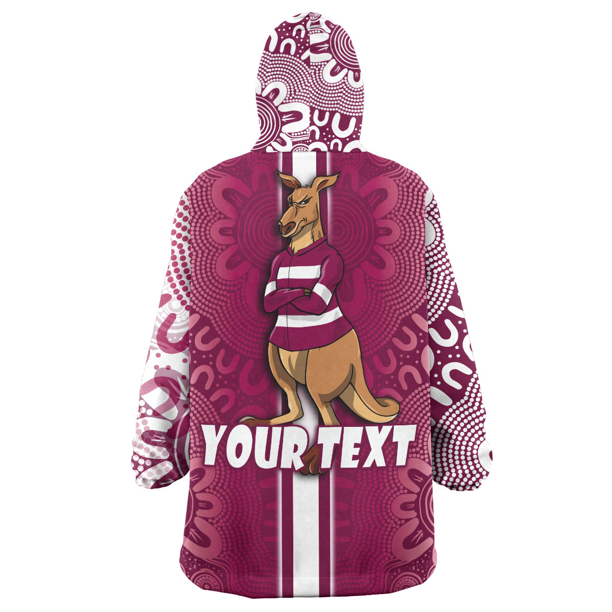 maroons-rugby-snug-hoodie-custom-kangaroo-aboriginal-indigenous-sport-style-oodie-blanket