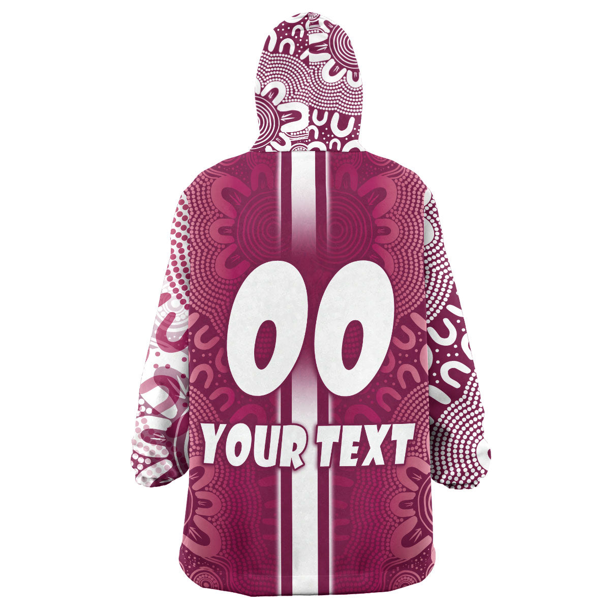 maroons-rugby-snug-hoodie-custom-kangaroo-aboriginal-indigenous-sport-style-oodie-blanket