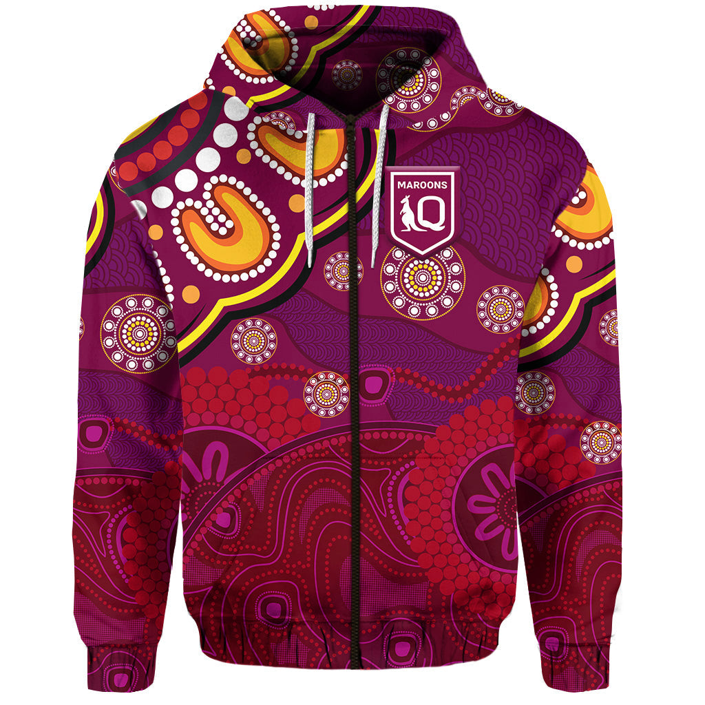 queensland-maroons-aboriginal-zip-hoodie-indigenous-vibes