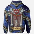 Wandjina Hoodie - Australian Aboriginal Mythology