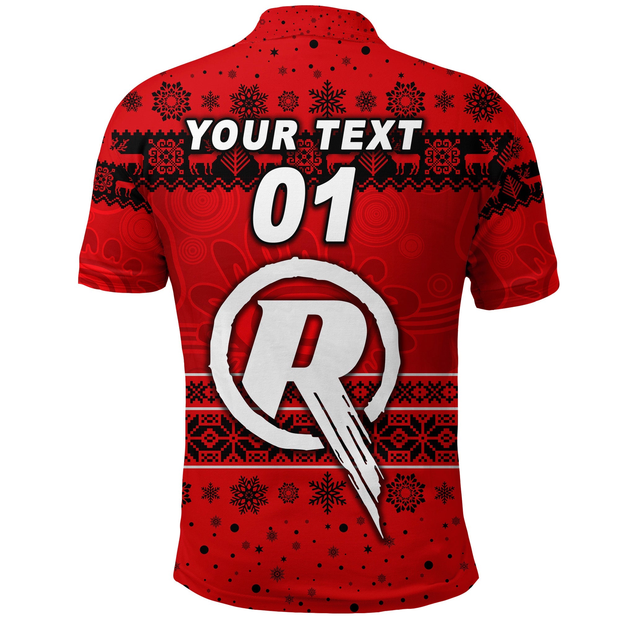 custom-personalised-melbourne-renegades-polo-shirt-christmas-simple-style