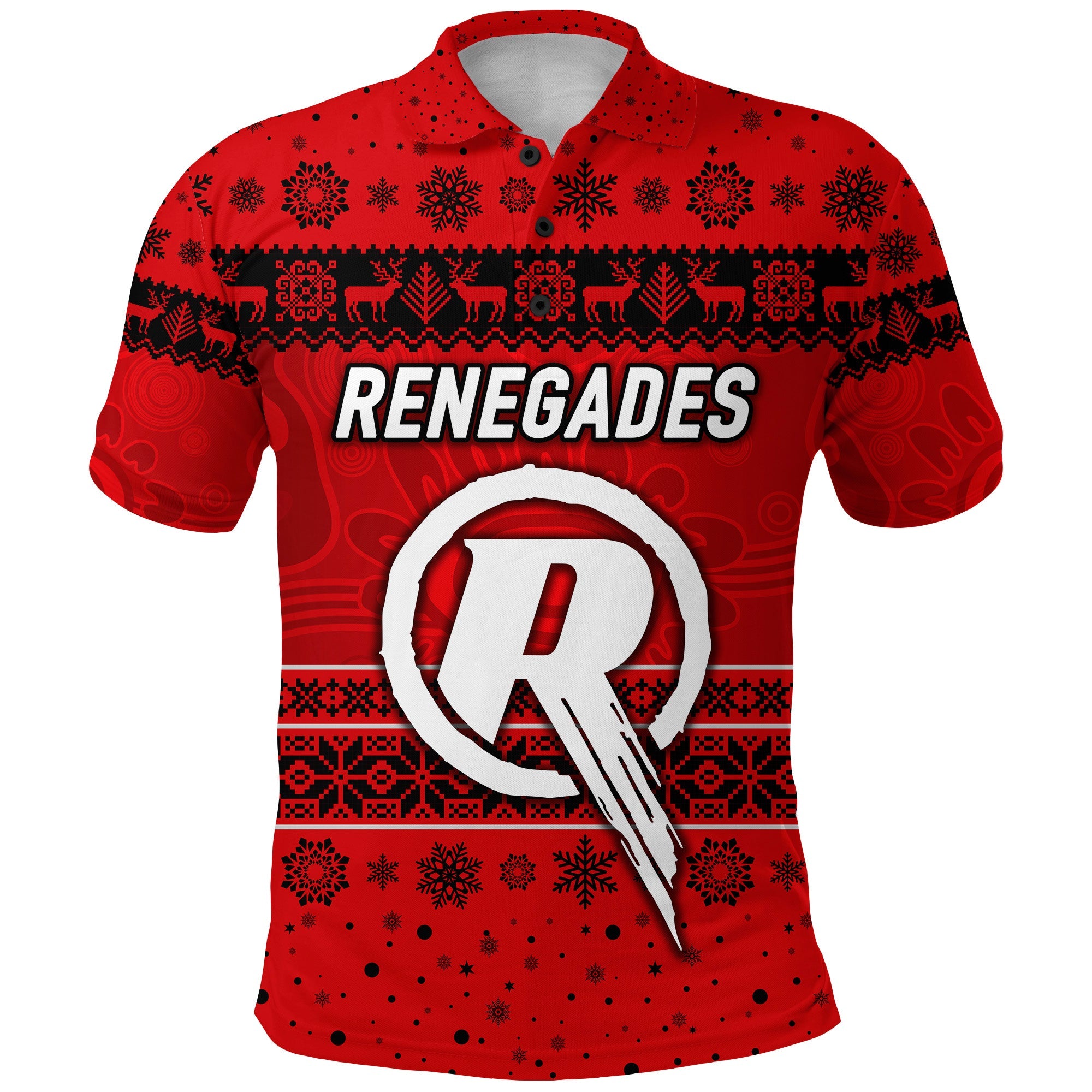 custom-personalised-melbourne-renegades-polo-shirt-christmas-simple-style