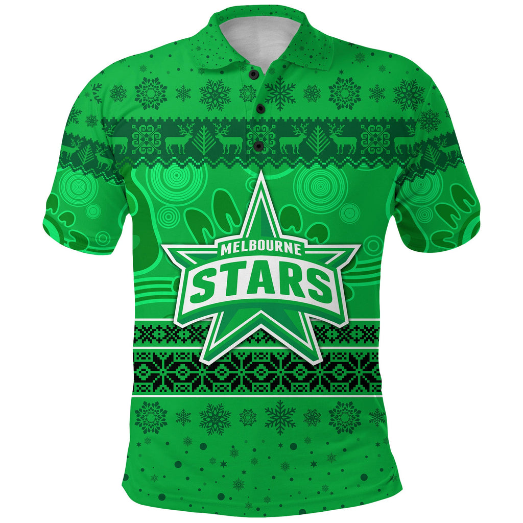 custom-personalised-melbourne-stars-polo-shirt-christmas-simple-style