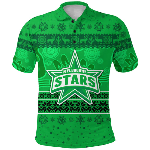 custom-personalised-melbourne-stars-polo-shirt-christmas-simple-style