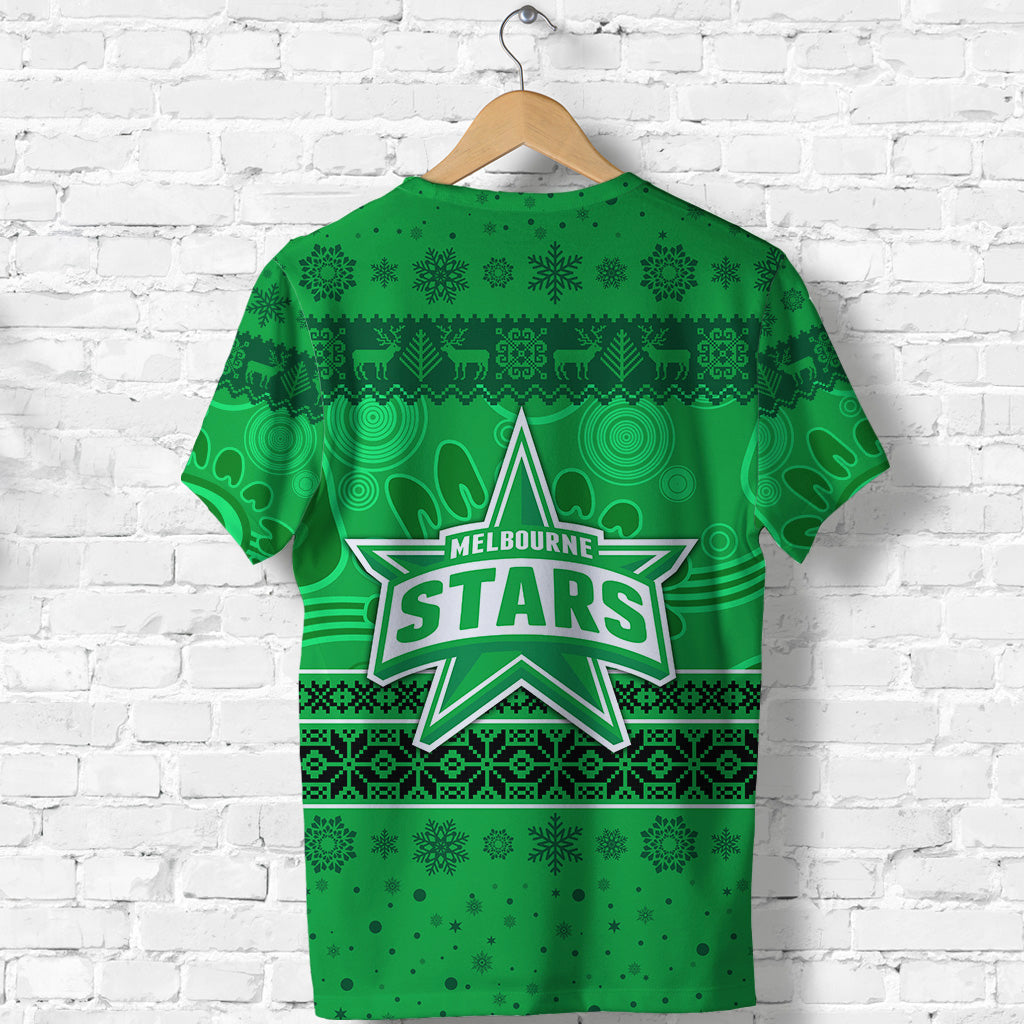 melbourne-stars-t-shirt-christmas-simple-style