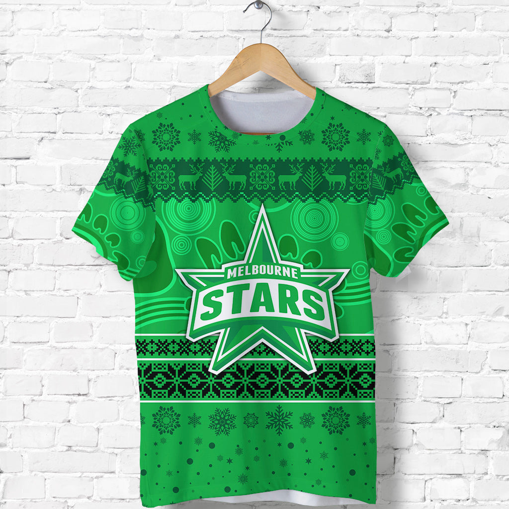 custom-personalised-melbourne-stars-t-shirt-christmas-simple-style