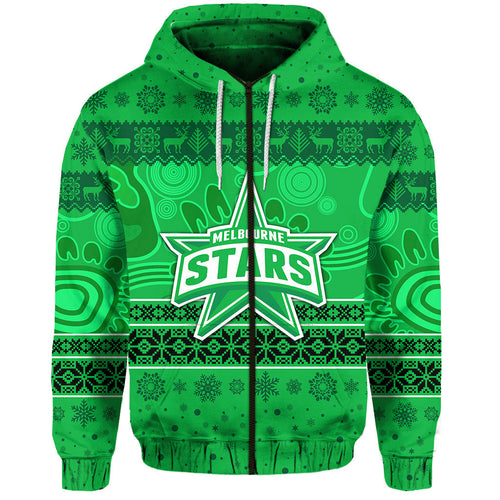 melbourne-stars-zip-hoodie-christmas-simple-style