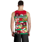 rabbitohs-rugby-men-tank-top-tropical-flowers-and-palm-hawaiian-style