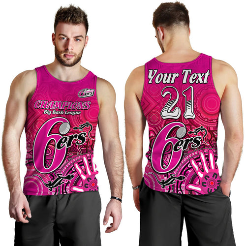custom-personalised-sydney-sixers-champions-men-tank-top-lizard-indigenous-aboriginal