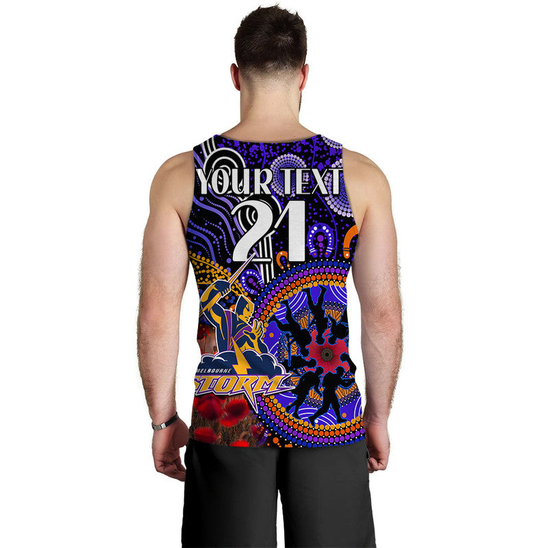 custom-personalised-storm-rugby-anzac-men-tank-top-aboriginal-military-and-poppy-flowers
