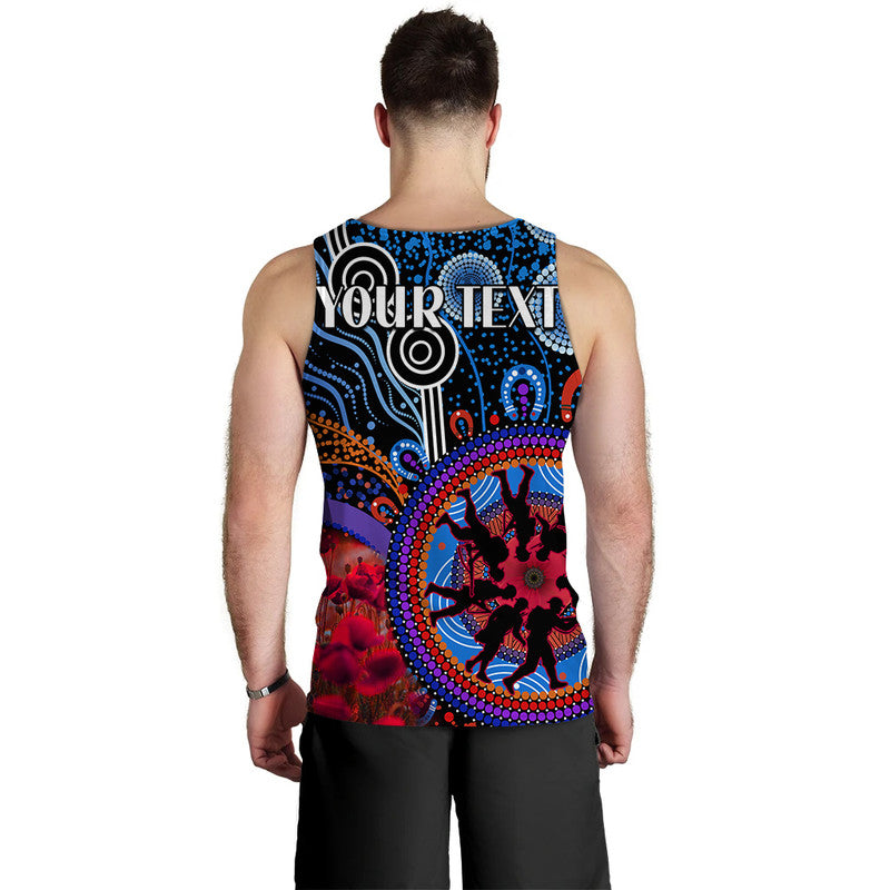 custom-personalised-australia-anzac-day-men-tank-top-aboriginal-military-and-poppy-flowers-style