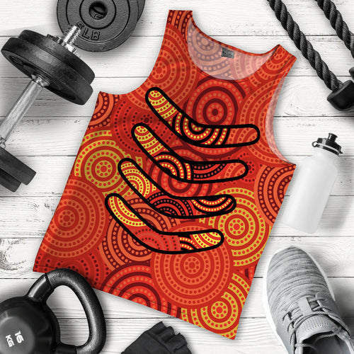 boomerang-aboriginal-dot-patterns-men-top-red-style
