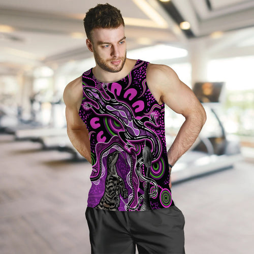 aboriginal-lizard-men-tank-top-pink-color