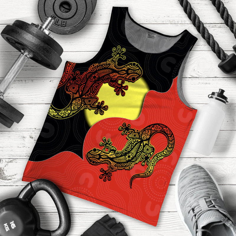 aboriginal-flag-mix-lizard-men-tank-top