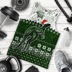 aboriginal-christmas-2022-kangaroo-men-tank-top-green-style
