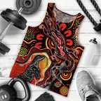 aboriginal-lizard-men-tank-top-red-color